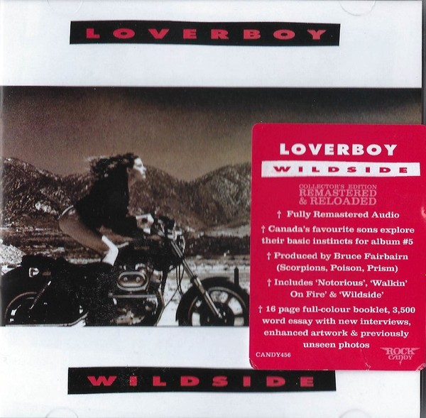 Loverboy Wildside CD CANDY456 NEW