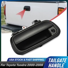 Metal Tailgate Handle Liftgate Latch W Keyhole For 2000-2006 Toyota Tundra