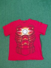 Marvel Iron Man Suit Red Super Hero T Shirt Sz XL