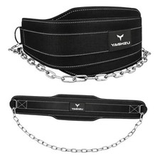 Dip Belt with Chain   Weighted Pull Up Belt, Dip Weight Belt, Weightlifting