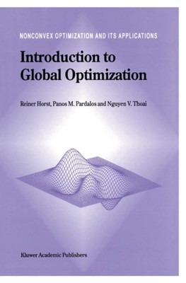 Horst - Introduction to Global Optimization - New paperback or softbac - X555z