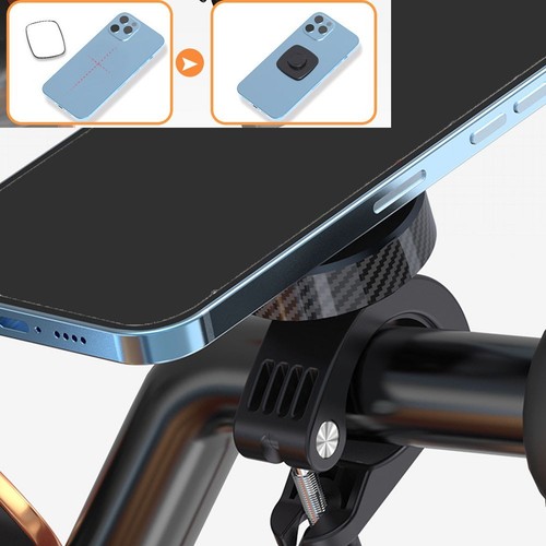 Support téléphone moto design compact mécanisme de dégagement rapide sécuri - Photo 10 sur 11