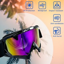 Adults Winter Snow Sports Goggles Ski Snowmobile Snowboard Skate Glasses Eyewear