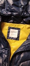 Esprit Steppweste, blau, mit Kapuze, Größe 42, happy Duck,  Polyester