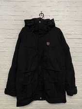 Fjallraven Waterproof Yupik Parka Hydratic Multipocket Hooded Heawyweight Sz M