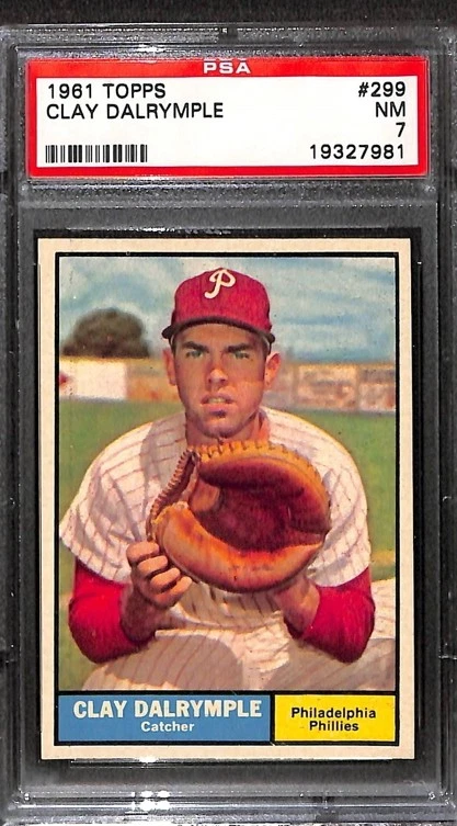 Clay Dalrymple trading card