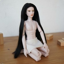 Male Doll Body Realistic Proportions Clothing Ready for Display