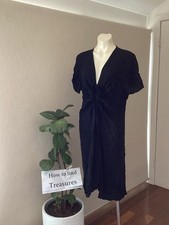 XJ 30) PLUS SIZE 18 COTTON ON BLACK SHORT SLEEVE KNEE LENGTH DRESS POST 5+ FREE