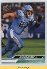 2024 Upper Deck CFL Green Darius Ciraco #36 READ r6v