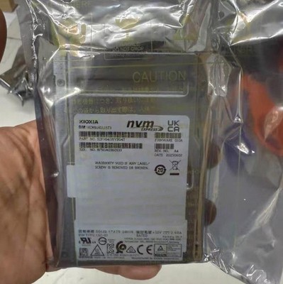 New KIOXIA CM6 15.36TB NVME 2.5'' SSD U.3 PCIe 4.0 Solid State Drive KCM61RUL15T3