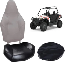 PIT66 Seat Cover Leather Standard, Compatible with Polaris RZR 570 2012-2018/
