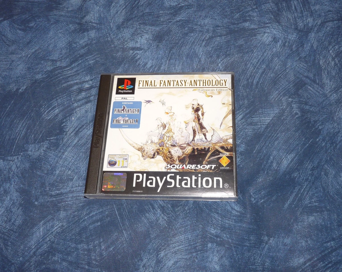 FINAL FANTASY ANTHOLOGY PS1 Promo PAL P de Segunda mano por 92 EUR en Madrid | Wallapop