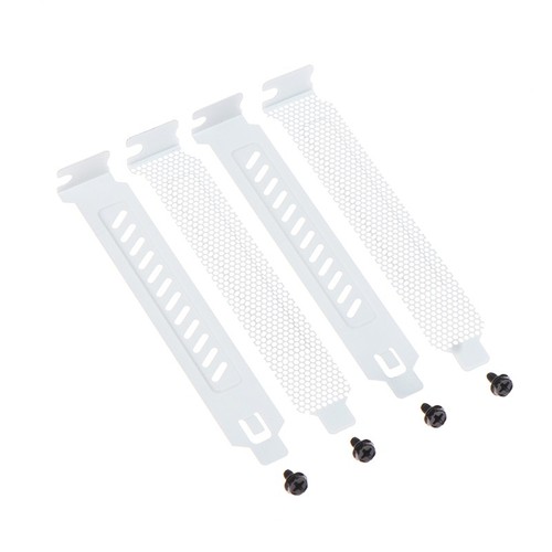 5Pcs Desktop Computer Host Chassis PCI Cooling Dust Filter PCI Slot Baffle Net - Afbeelding 5 van 14