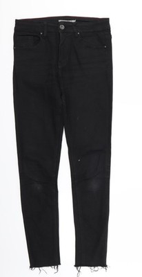 worth it Damen Skinny Jeans schwarz Größe 26 in L26 in