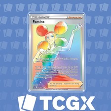 Pokemon - Fantina (Secret) - 206/196 - SWSH11: Lost Origin - Holo - Secret Rare