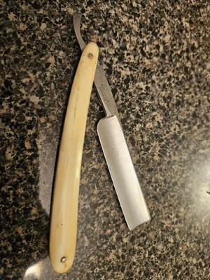 Shave Ready Vintage Germania ''Oxford Razor'' Square Point Straight Razor