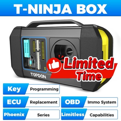 2026 TOPDON T-Ninja Box IMMO Key Programmer Immobilizer for Phoenix Max Smart