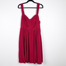 Torrid Women's Sleeveless Dress Red Sz 2X