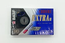 BASF Chrome Extra II Blank Audio Cassette Tape Type II / HIGH Position