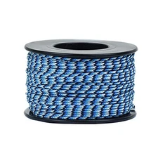 Atwood Micro Sport Cord 1.18mm X 125 Ft Lightweight Braided Cord (Blue Snake)