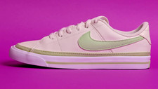 Kids 4Y Nike Court Legacy GS Phantom/White/ DA5380-005 Box No Lid NEW