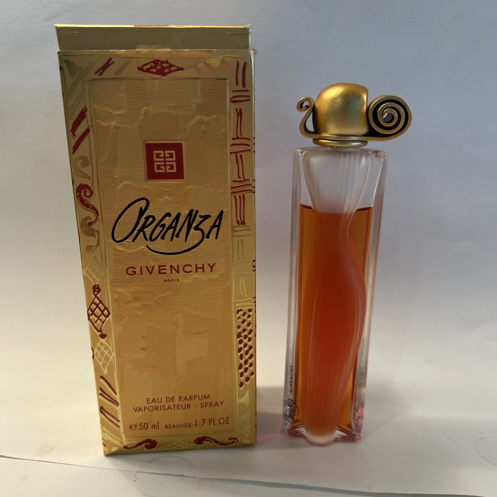 Givenchy Paris Organza Eau De Parfum Perfume Spray For Women 1.7 oz 50ml France