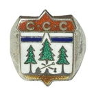 Civilian Conservation Corps CCC Sterling Silver Ring – 1930s Vintage Men’s 8.5