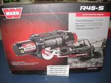 Warn 110040 R45-s Atv Utv Quad Winch 4500 Lb 50 14 Synthetic Rope Fairlead
