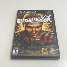Mercenaries 2: World in Flames (PlayStation 2, PS2) Complete CIB Fast Shipping