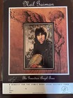 RARE Signed Neil Gaiman Poster “The Guardian Angel Tour” Artwork Michael Zulli — photo 1