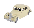 Vintage Dinky Toys Riley Saloon Car Number 40A Cream Color Diecast Model Unboxed