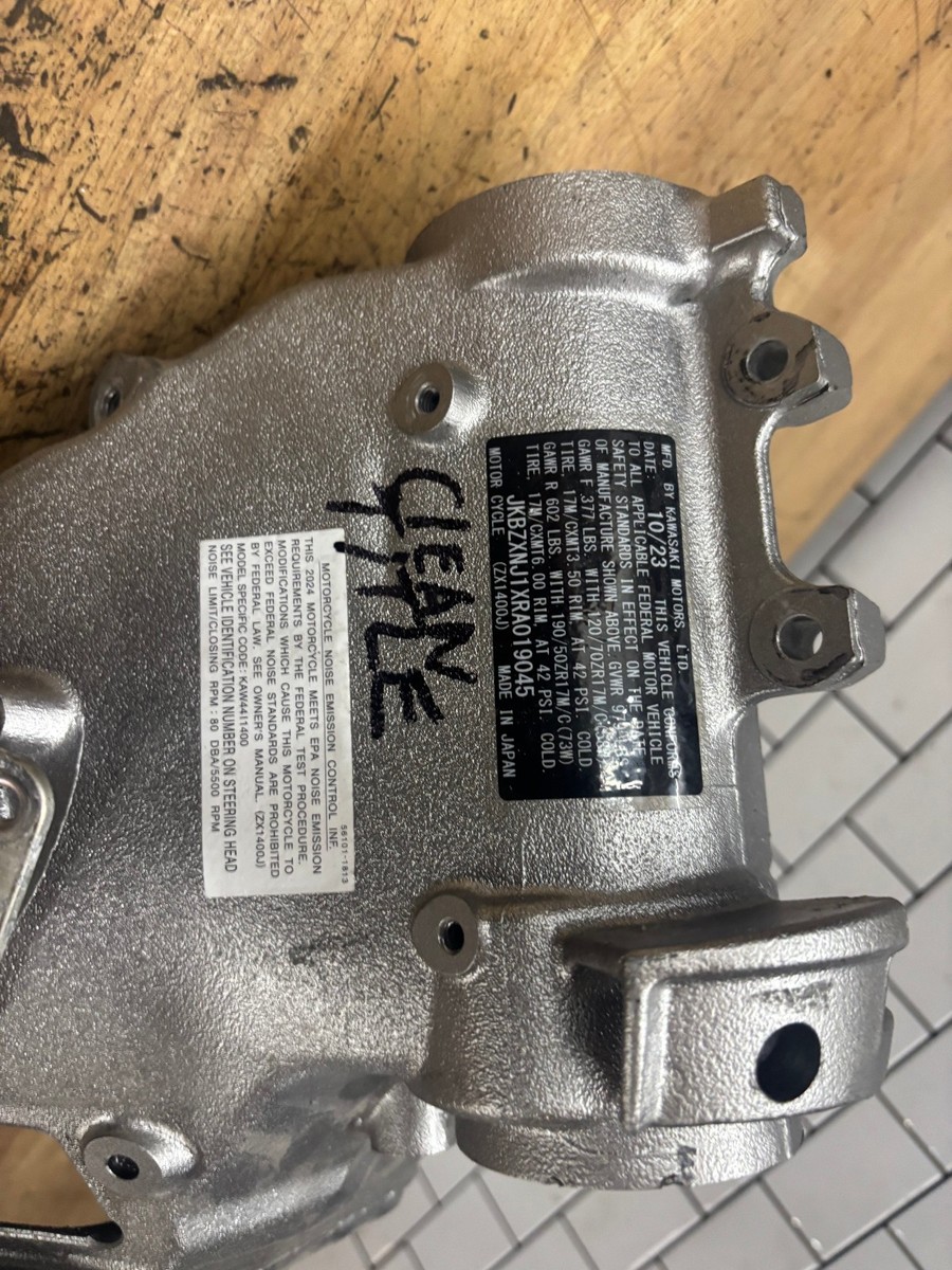 2016-2024 Kawasaki ZX14R ZX14 Frame Chassis Neck Clean EZ CLR 2025
