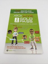 Microsoft - Xbox Live 2 Day GOLD Membership Card US  48 Hour Free Trial New