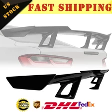 TRUNK SPOILER WING FOR 2016-2023 CHEVY CAMARO ZL1 1LE STYLE LT RS SS GLOSS BLACK