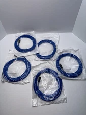 Lot of 5 Pepperl+Fuchs V1-G-N-5M-PUR Sensor Cables, 5m, M12 Female