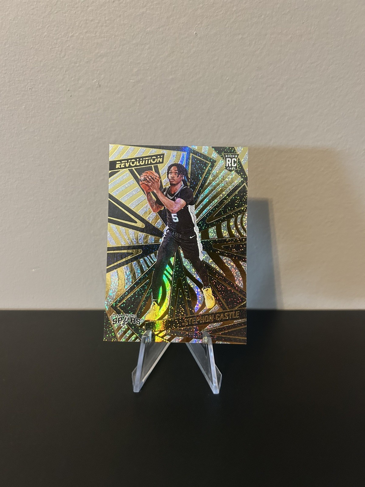 2024-25 Panini Revolution Stephon Castle RC Neutron #/125 116 Spurs  
