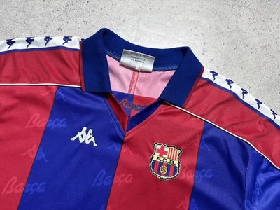 Kappa FC Barcelona 1992/1995 Vintage Soccer Jersey Rivaldo | eBay
