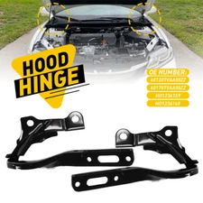 2Pcs Hood Hinges Set Driver Passenger Side Left Right For Honda Accord 2018~2022