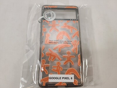 Casetify Yoga Gingerbread man Impact Case Clear Black For Google