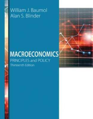 Macroeconomics: Principles and Policy - Paperback - VERY GOOD