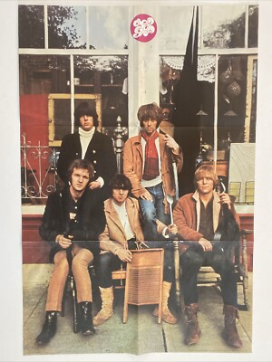 Moby Grape Vinatge 1960s Psychedelic Rock Band Poster Original Rare Classic