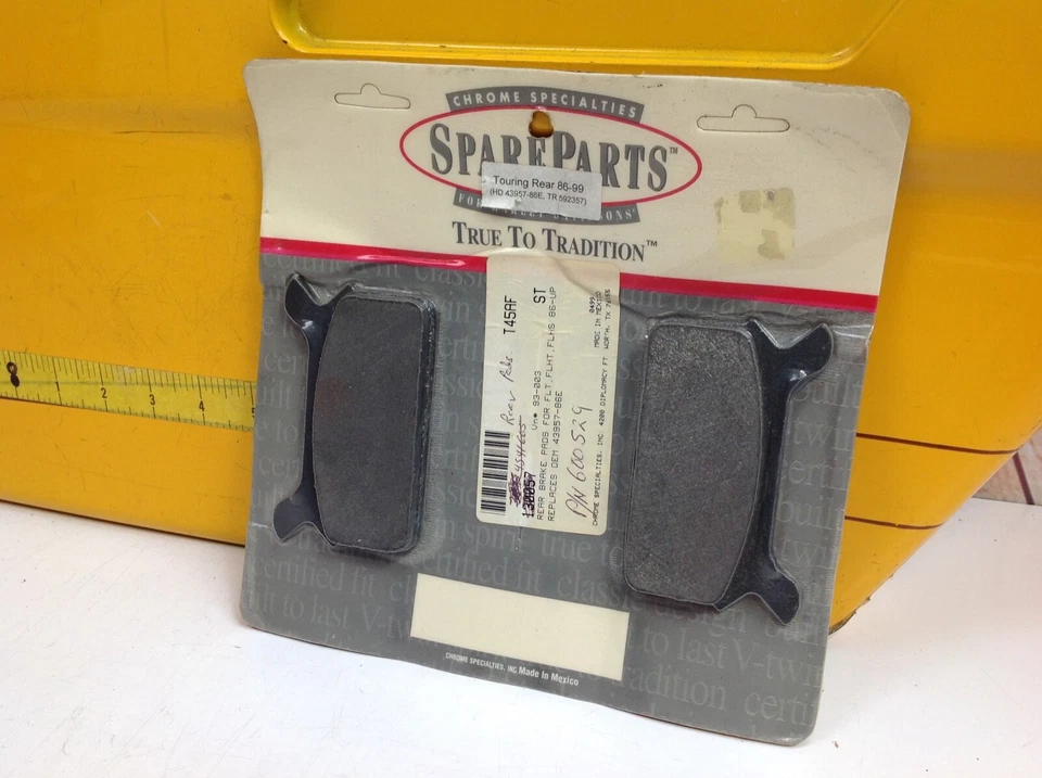 86-99 Harley Davidson Touring Rear Brake Pad Set FLT/FLHT/FLHS - Image 2 of 4