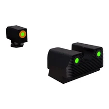 Rival Arms Tritium Night Sights Glock 17 & 19, Green/Orange Ring #RA1A231G