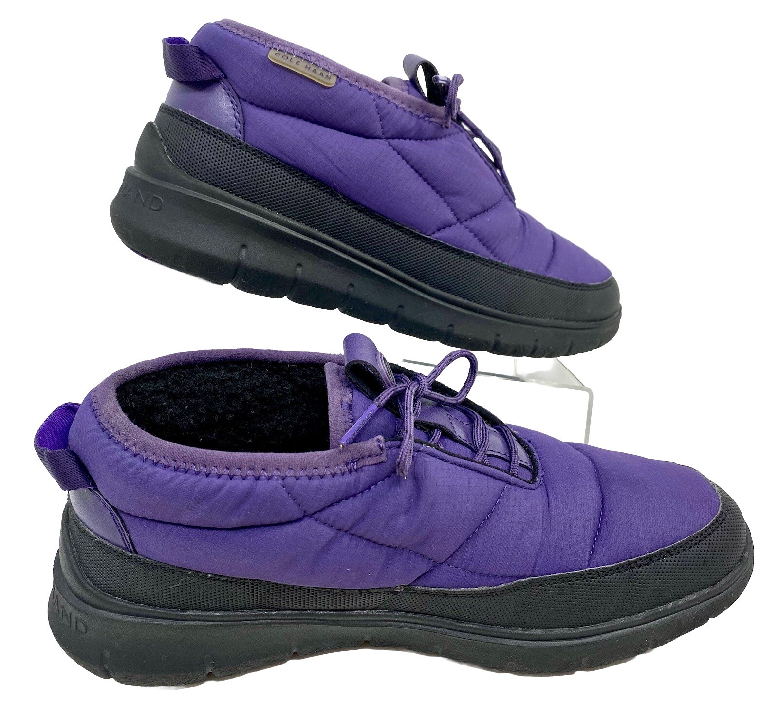 APL Scarpa pantofola trapuntata Cole Haan uomo 9 generazione Zerøgrand Rec viola medio C36553