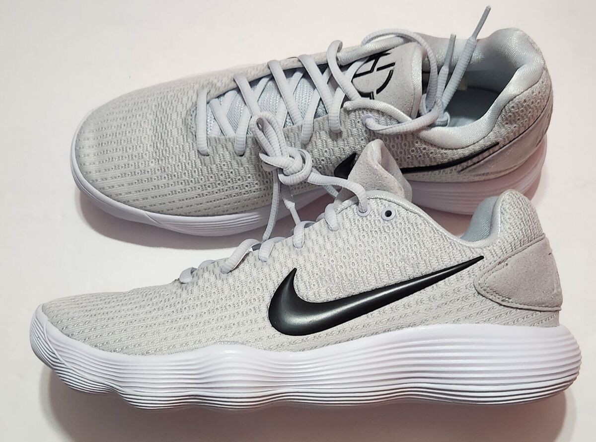Mens Sz 13 Nike Hyperdunk Low Grey White Athletic Basketball Mens Sz 13 Nike Hyperdunk Low Grey White Athletic Basketball