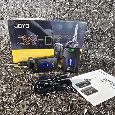 JOYO JW-07 Wireless In-Ear Monitor System 2.4G Transmitter Receiver