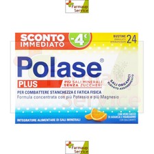 Polase Plus Integratore Sali Minerali Gusto Arancia 24 Bustine Da 6,7 Grammi