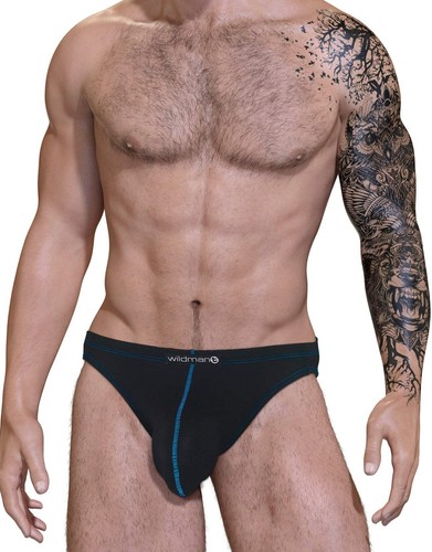Stitch Big Boy Pouch Jock Strap - Blue - Picture 3 of 3