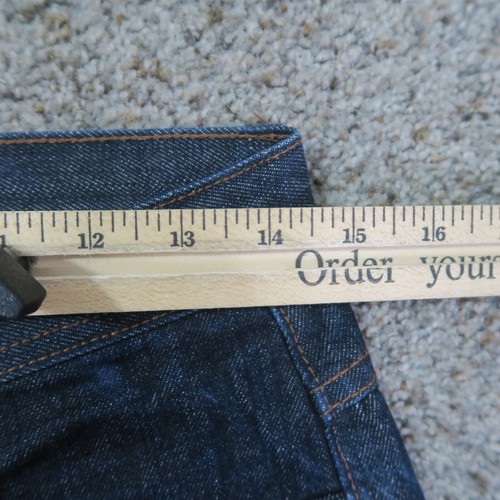 Unbranded Brand Jeans Mens 29 Blue UB301 14.5 oz Selvedge Denim Straight 29x32 - 第 5/12 張圖片