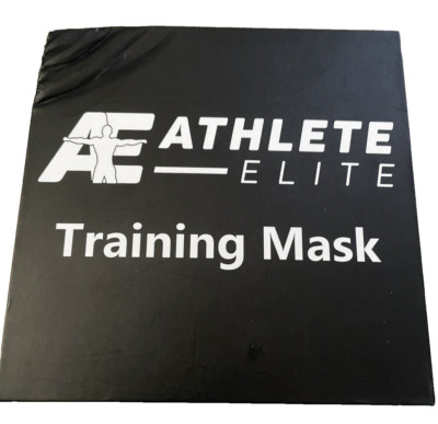  Athletic Elite Training Mask for Cardiovascular Health & Fitness (black) NEW